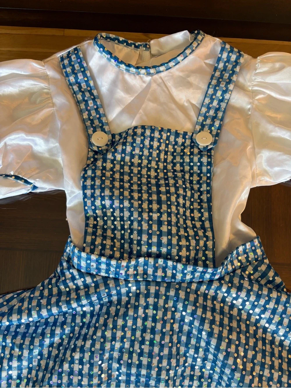 Rubies Costumes Sequined Wizard of Oz Dorothy Child 8-10 Halloween Dress